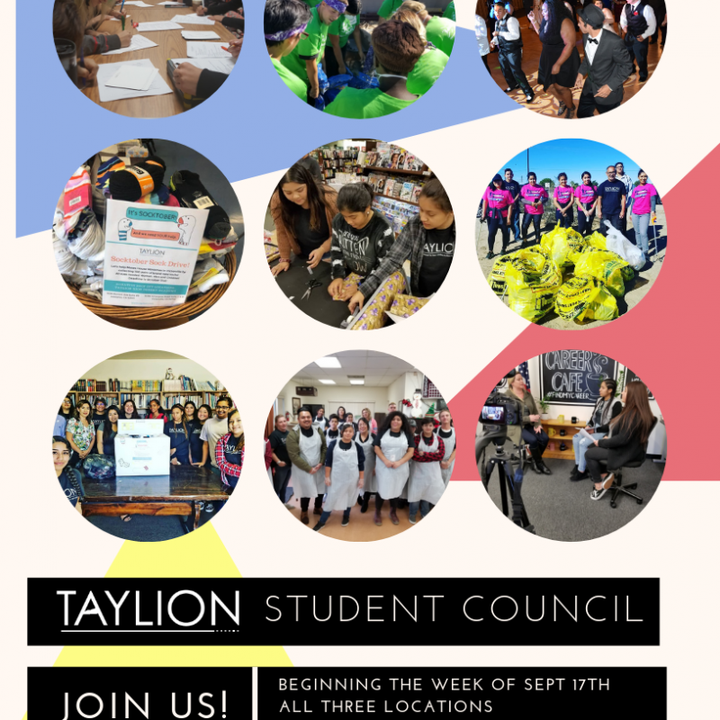 Taylion Academy’s Student Council