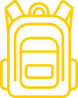 Icon of a backpack
